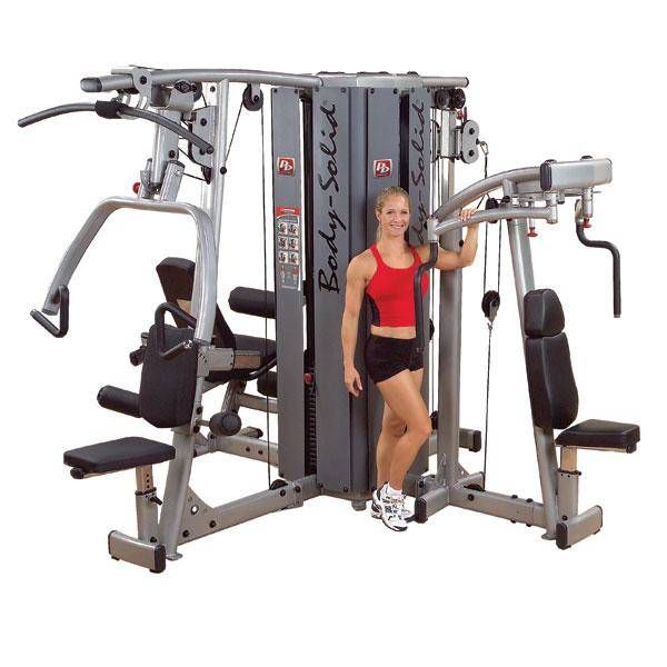 Базовая рама для четырехстековой мультистанции Body-Solid DGYM
