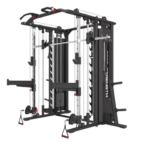 Двойная регулируемая тяга с машиной Смита Insight Fitness PC0980A2+PC0980-OPT