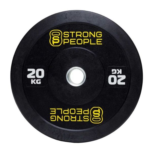 Диск бамперный олимпийский StrongPeople 20 кг